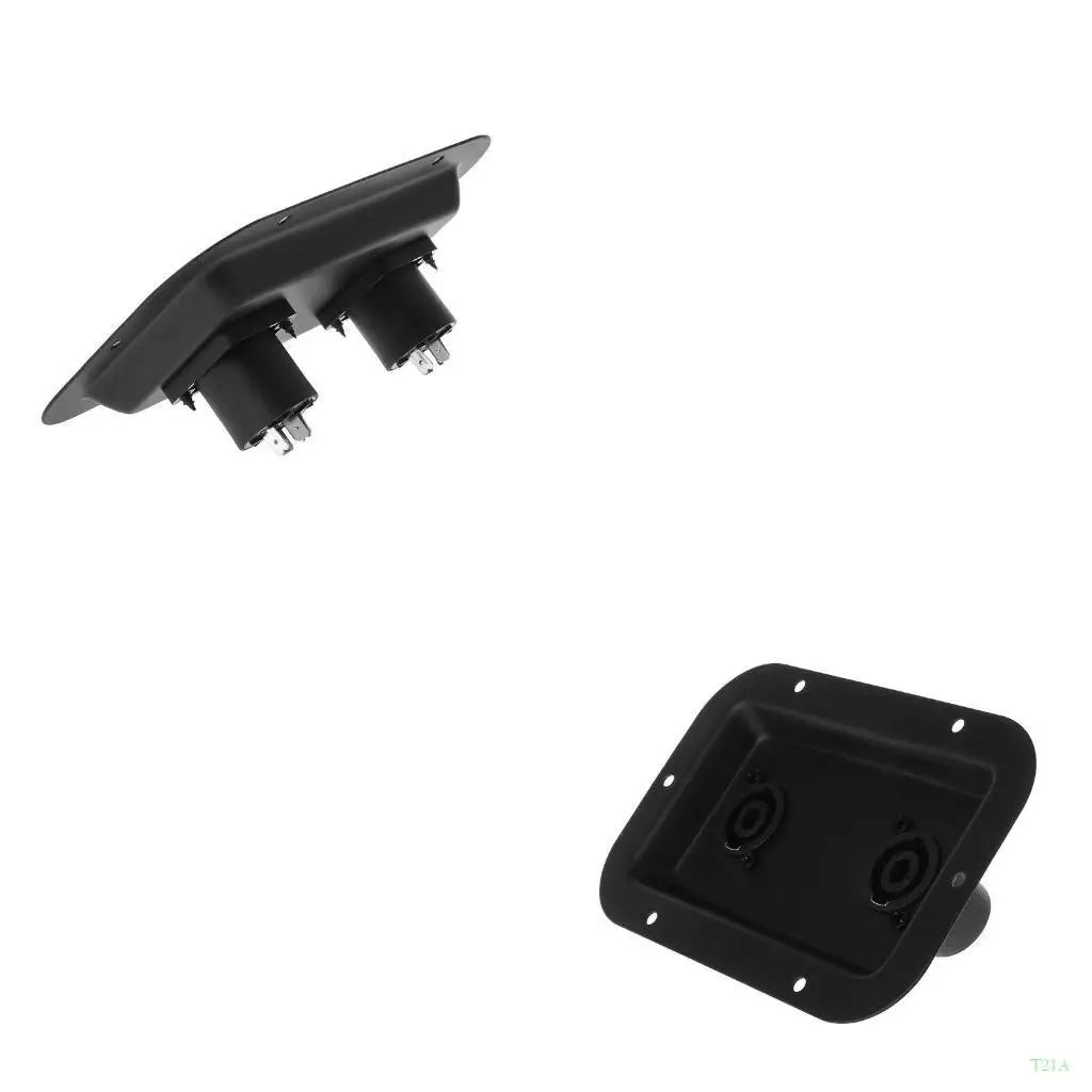 T21A Speaker Junction Box Backplate for SpeakOn PA Cabinet