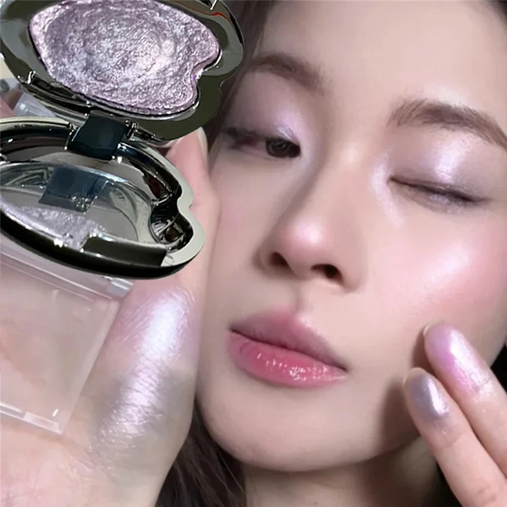 Pearlescent Lavender Cream Eyeshadow & Face Highlighter