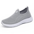 Women's Breathable Mesh Sneakers – Lightweight Lace-Up Shoes