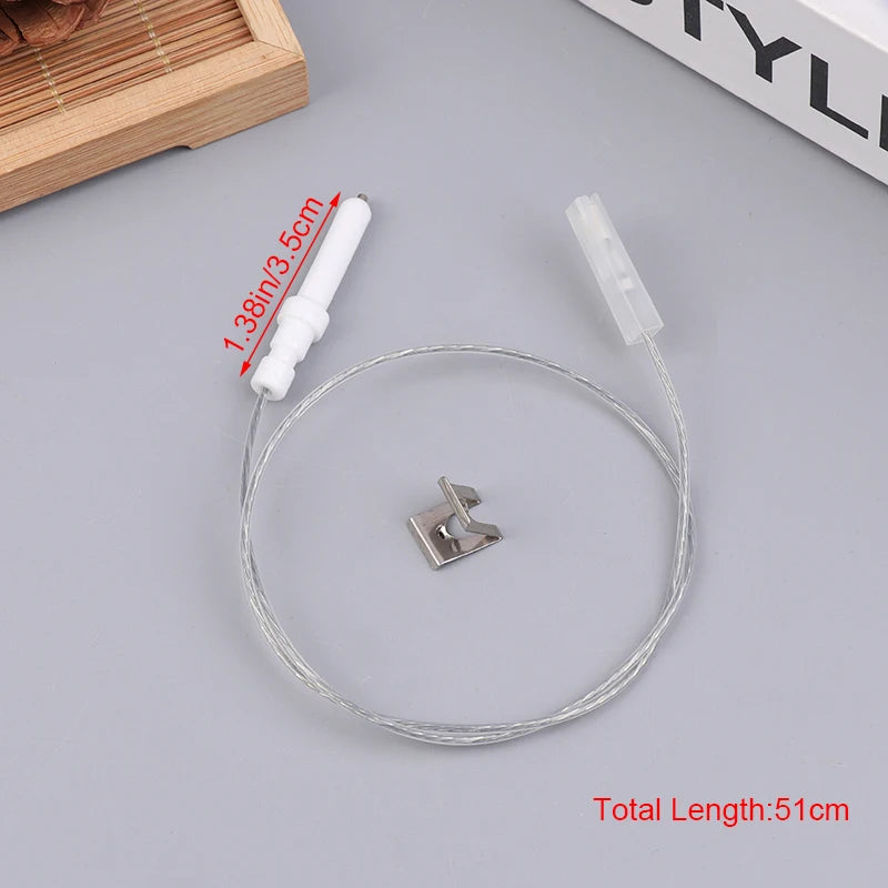 Gas Stove Igniter Electrode Spark Plug with Wire 35mm/40mm