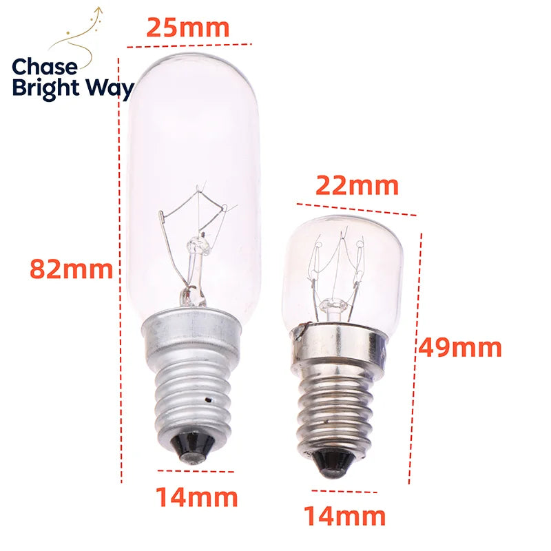 E14 LED Cooker Hood Bulb T22/T25 15W 40W High Temp 220V