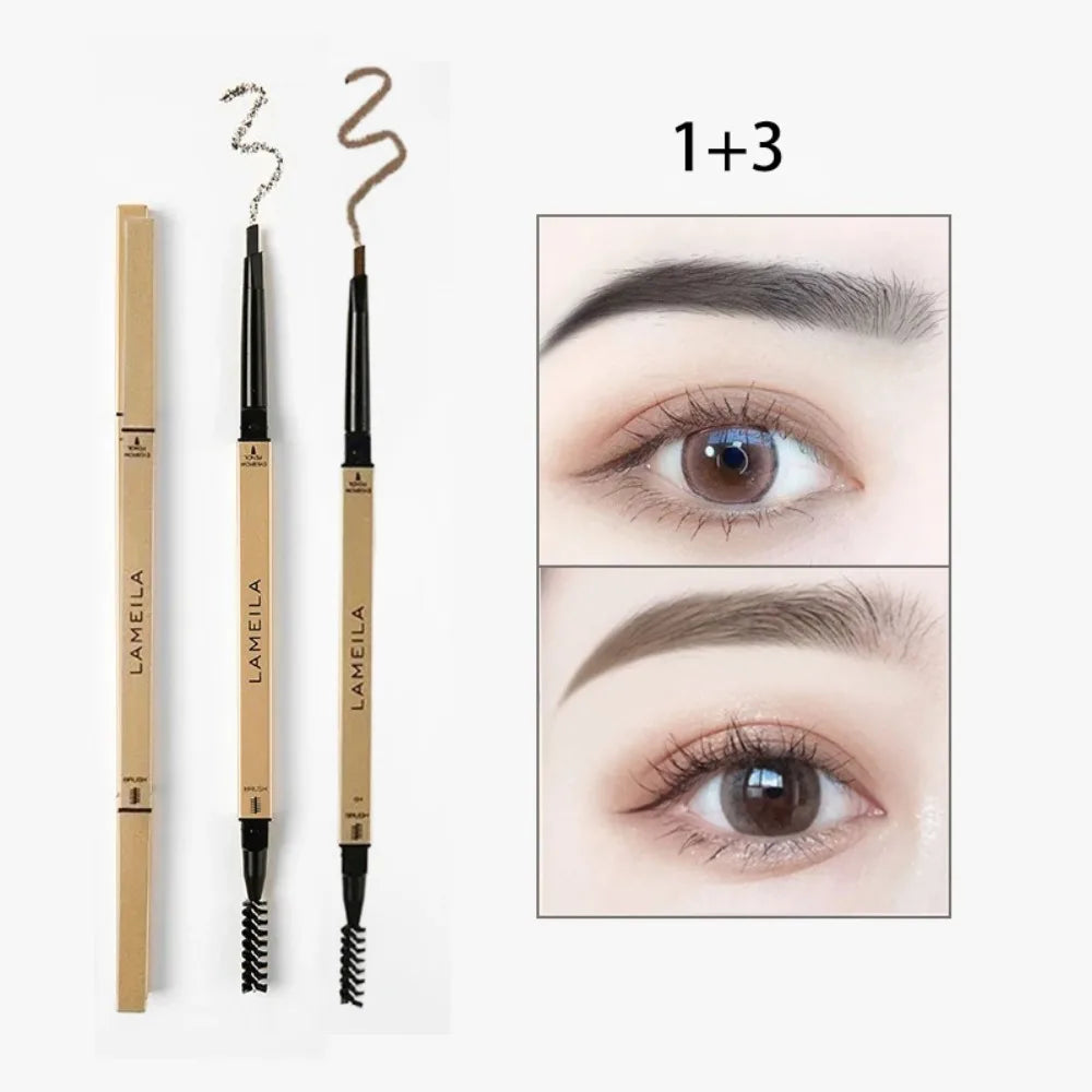 Ultra-Fine Dual-Ended Waterproof Eyebrow Pencil + Spoolie