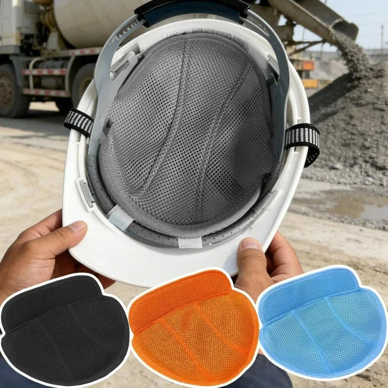 Breathable Mesh Helmet Insert Liner – Sweat-Absorbing Hard Hat Pad