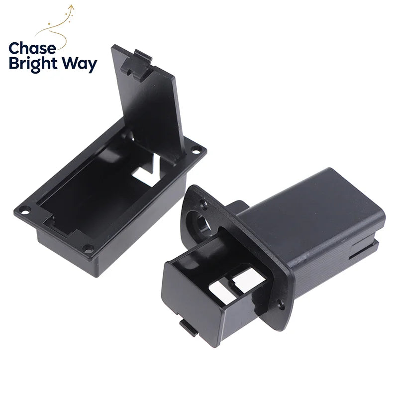 Active Bass Guitar 9V Battery Box Holder – Plug, Cable & Cover