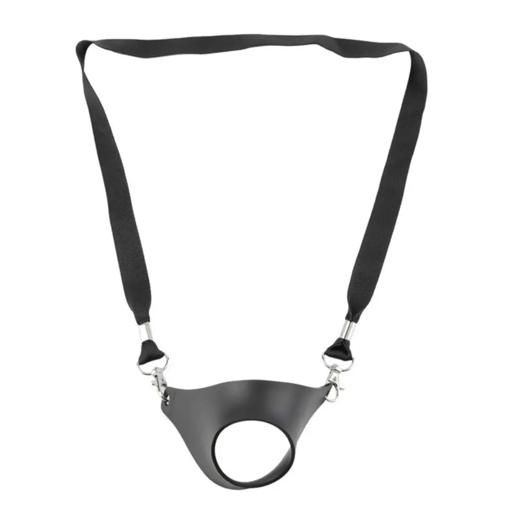 Hands-Free Wine Glass Holder Neck Strap – PVC Party Sling