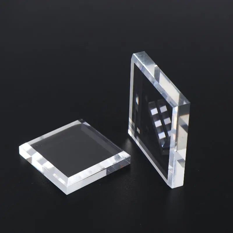 Clear Acrylic Cube Jewelry Display Stand | Earring Ring Holder