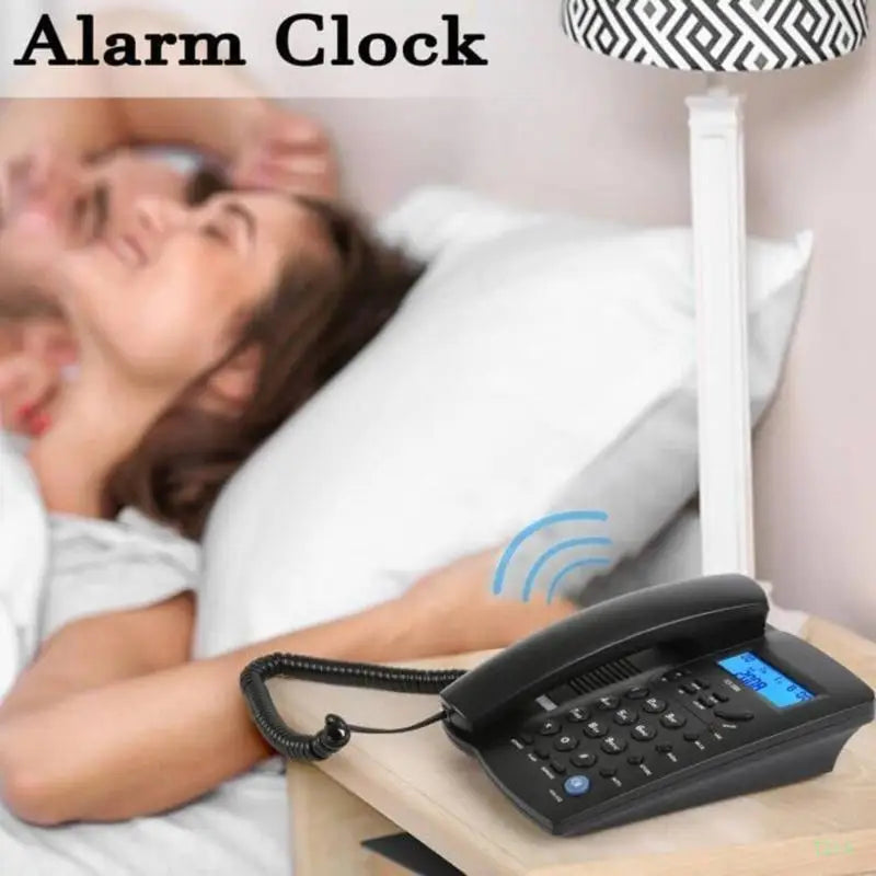 T21A Corded Home Phone – Caller ID, Speaker & Calculator