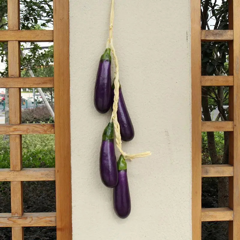 Faux Vegetable Hanging Garland | Farmhouse Kitchen Decor