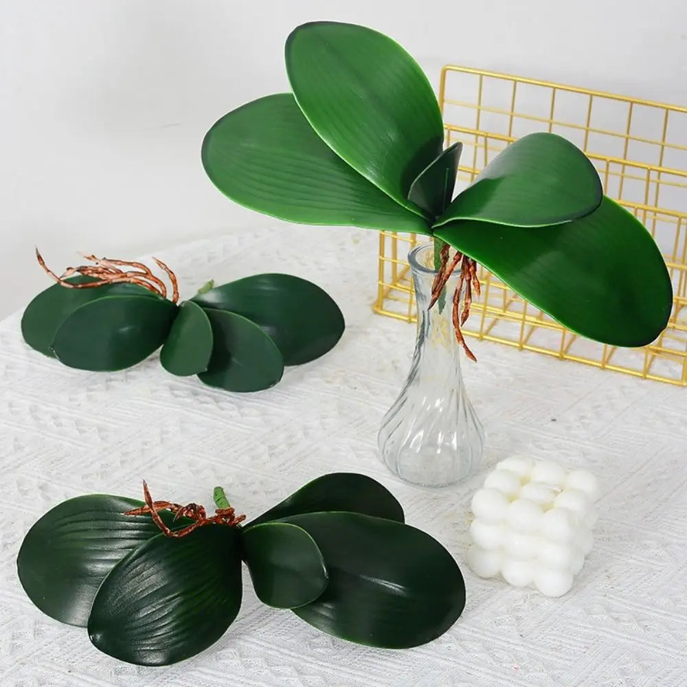 Real Touch Artificial Green Leaf Branch – Home & Floral Decor