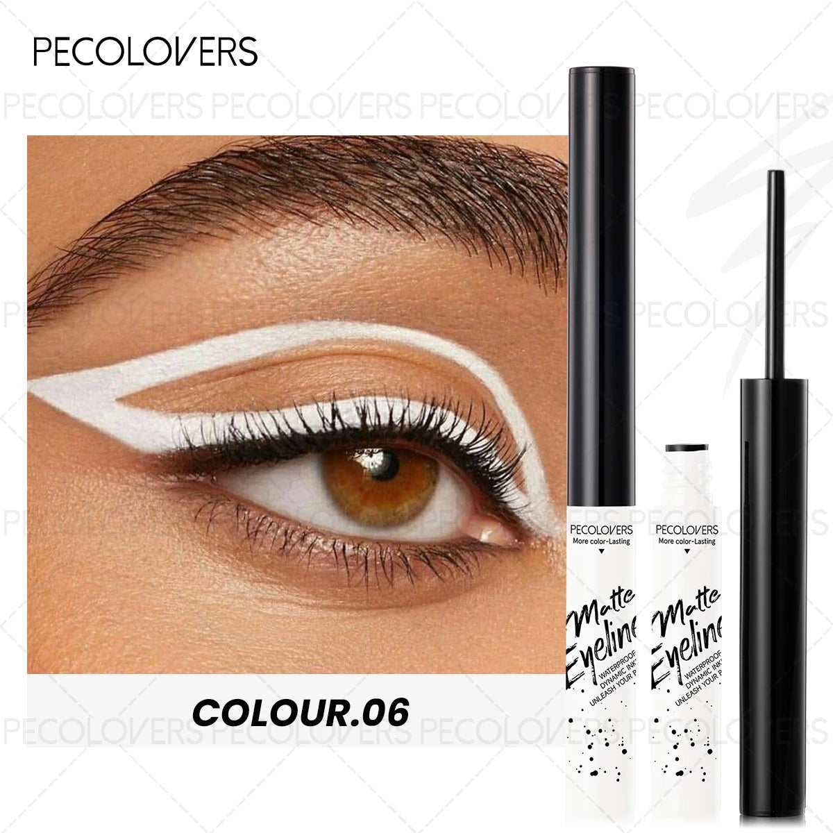 Waterproof Liquid Eyeliner – Ultra-Fine Tip, Smudge-Proof
