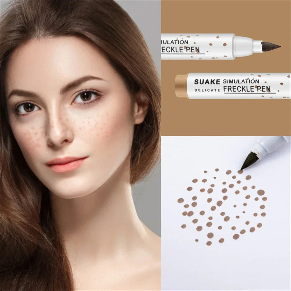 Waterproof Faux Freckle Pen – Natural Brown Temporary Freckles