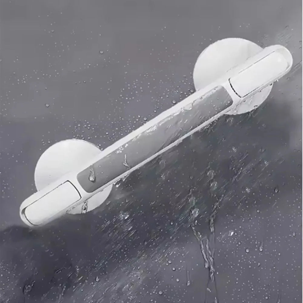 Suction Cup Shower Grab Bar – Non-Slip Bathroom Safety Handle