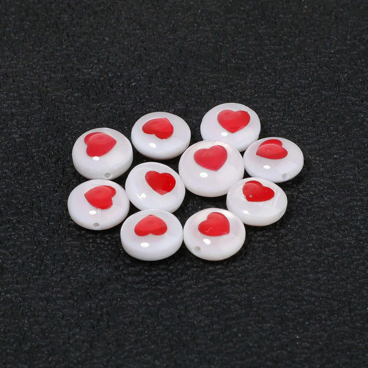Natural Shell Beads – Fish Daisy Bird Loose Spacer Beads for DIY
