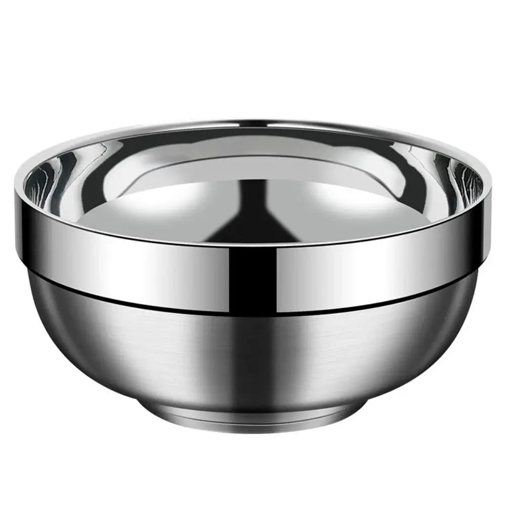 316 Stainless Steel Double-Wall Insulated Bowl – Anti-Scald