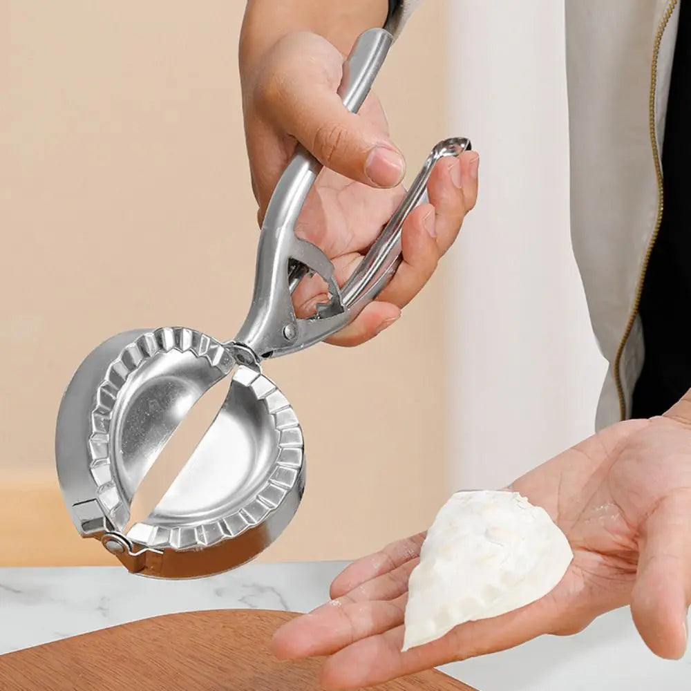 Stainless Steel Dumpling Maker Press | Long Handle Mold