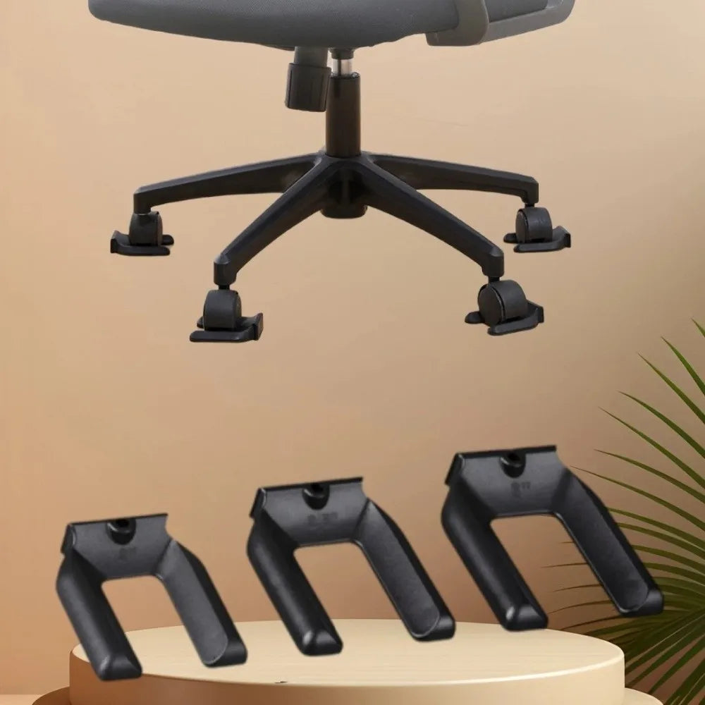 Rubber Office Chair Wheel Stopper – Anti-Vibration Roller Pad