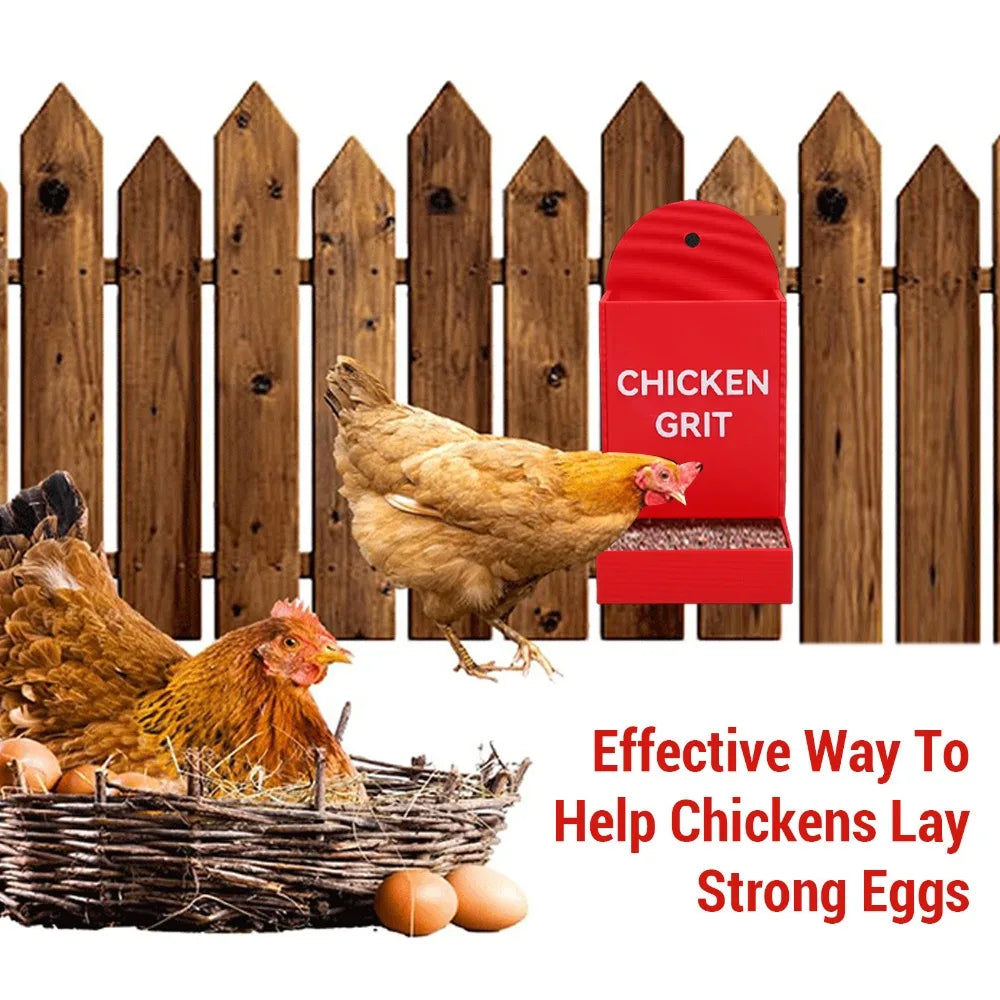 2-Pack Hanging Gravity Chicken Feeder – Auto Poultry Dispenser