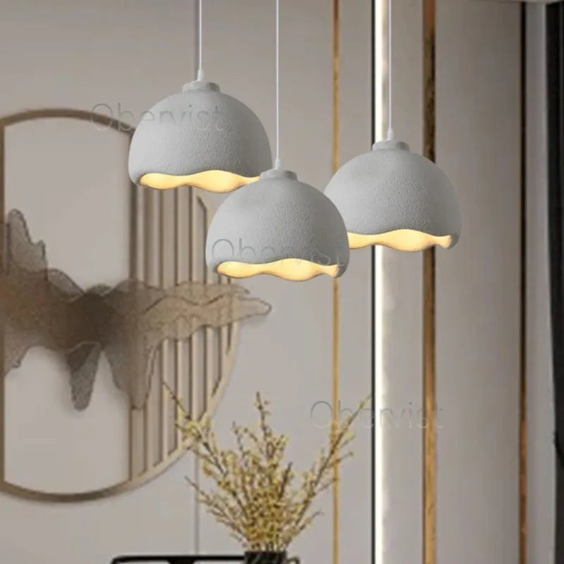 Wabi Sabi Pendant Light | Dimmable E27 LED Ceiling Fixture