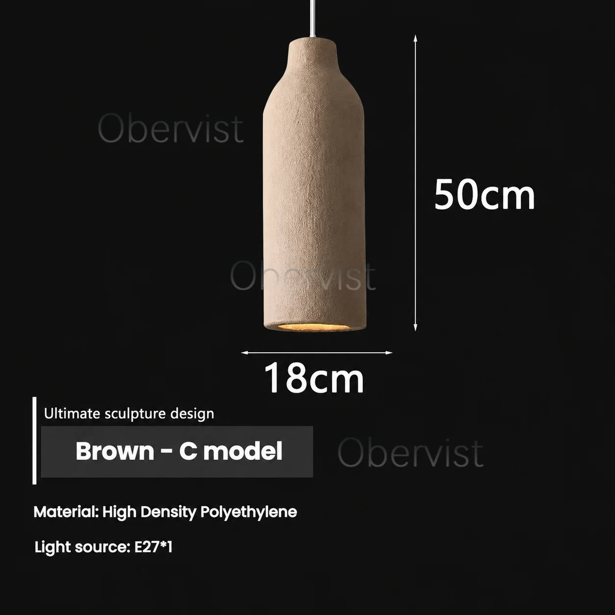 Wabi Sabi Travertine Pendant Light | Minimalist Stone Hanging Lamp