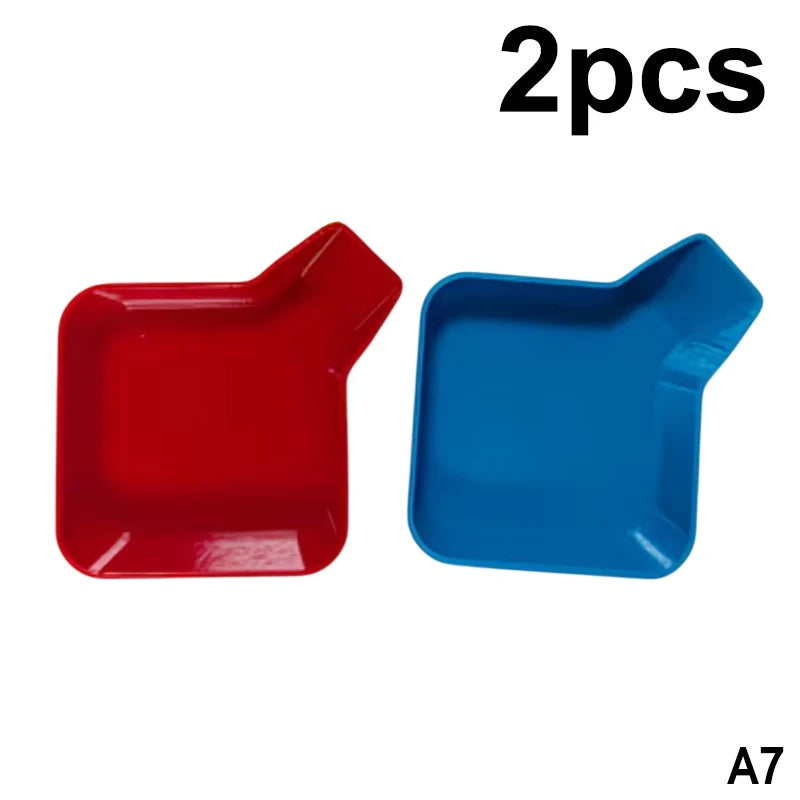 Colorful Game Chip Trays 2/4pcs – Portable Token & Coin Organizer