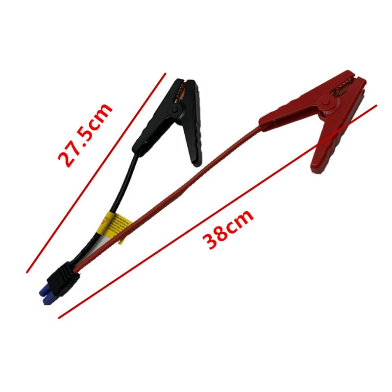 Jump Starter Alligator Clip Cable EC5 Connector – 12V Car