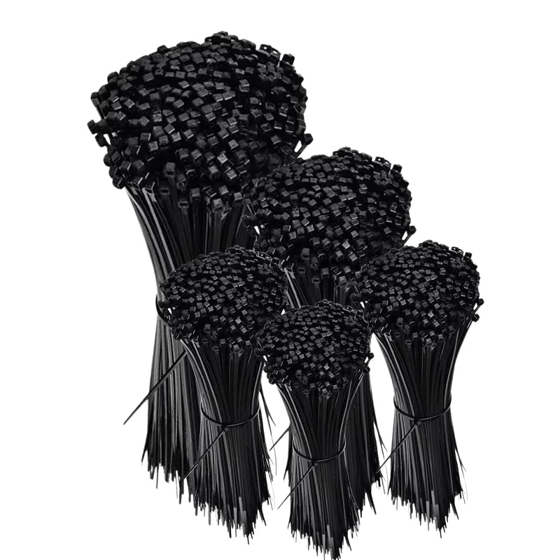 Heavy-Duty Reusable Nylon Cable Ties – Strong & Durable