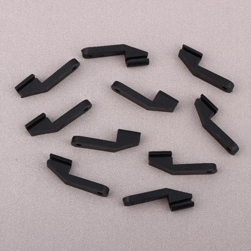 10-Pack 2mm Nylon Control Rod Fixers for RC Airplane Builds