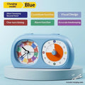 2-in-1 Visual Timer & Silent Alarm Clock for Kids | Study Timer