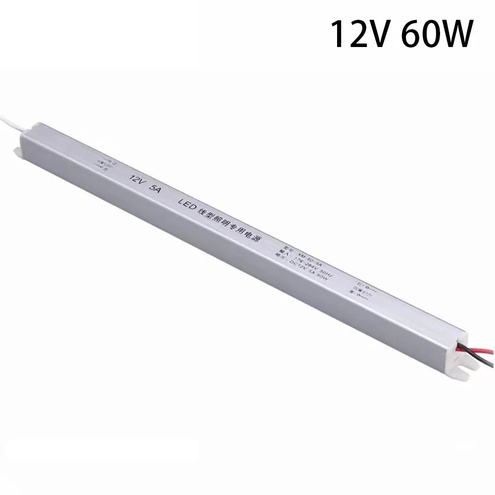 LED Driver Power Supply AC220V to DC 12V/24V | 18W–60W
