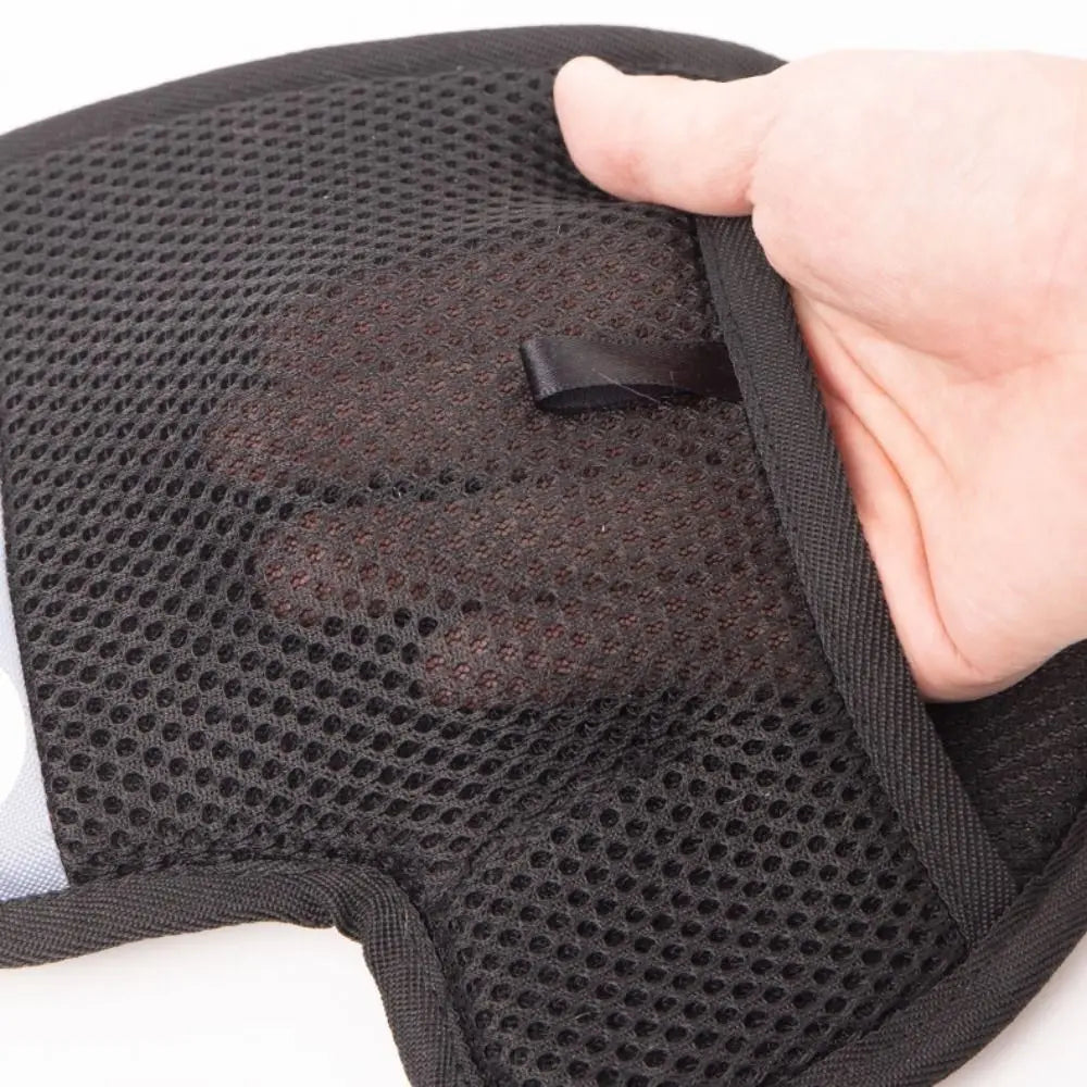 Two-Way Pet Hair Remover Grooming Glove – Reusable Mesh