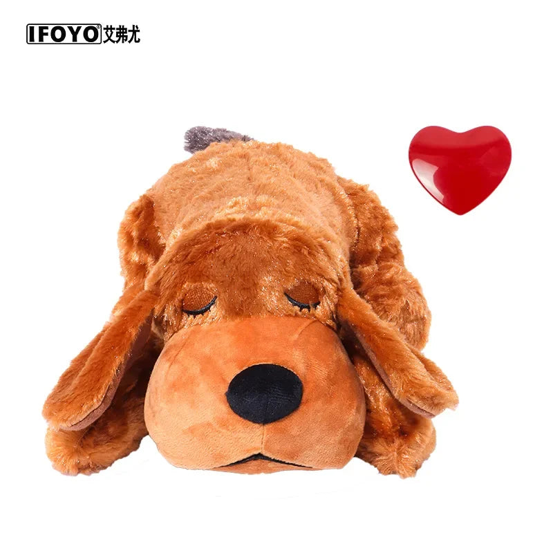 IFOYO Heartbeat Puppy Snuggle Toy – Dog Plush Comfort Doll