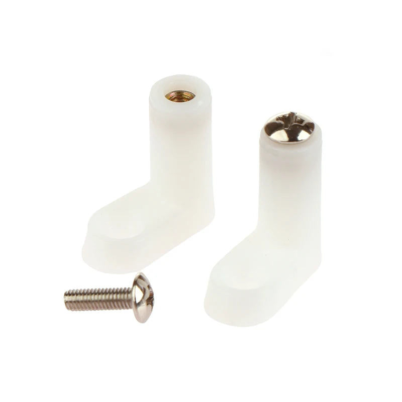 PCB Mounting Feet with Screws – Right Angle Bracket 10/20/50 Sets