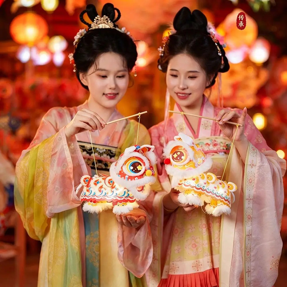 DIY Lion Dance Lantern Kit – Chinese New Year Hanging Décor