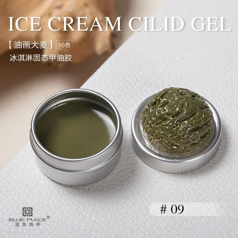 Handaiyan 64 Colors Solid Nail Polish Gel – Ice Cream Texture
