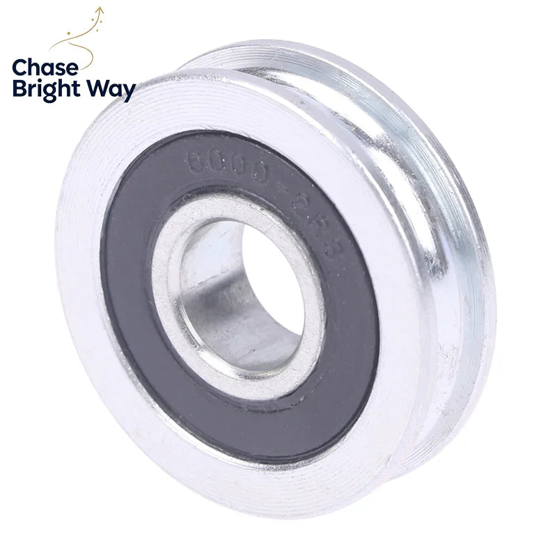 U-Groove Bearing Pulley 10×30×8mm Stainless Steel Guide Wheel