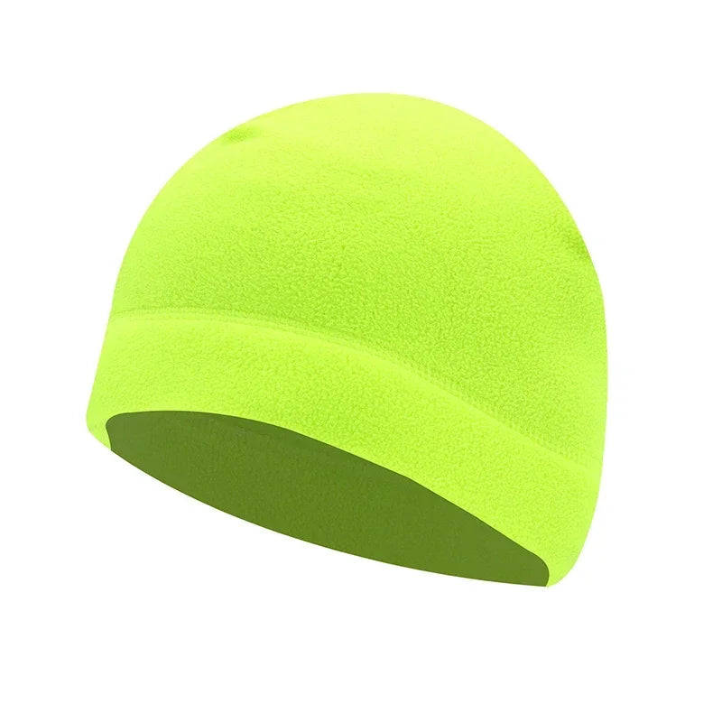 Unisex Polar Fleece Tactical Beanie – Windproof Outdoor Cap