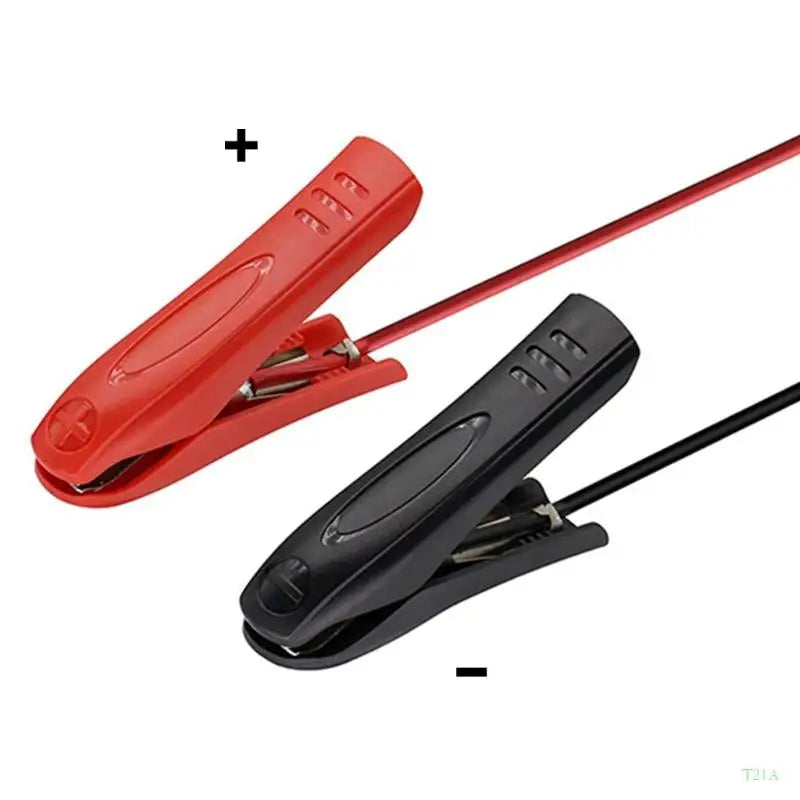 SAE to Clamp Cable 12-24V 10A 14AWG Solar Battery Charger Cord