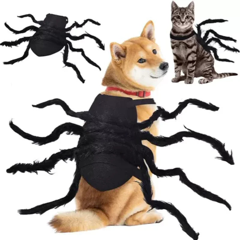 Halloween Spider Pet Costume – Dog & Cat Cosplay Outfit
