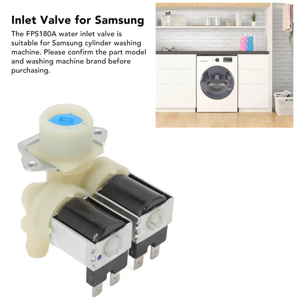 Samsung Washer FPS180A Dual Head Water Inlet Solenoid Valve
