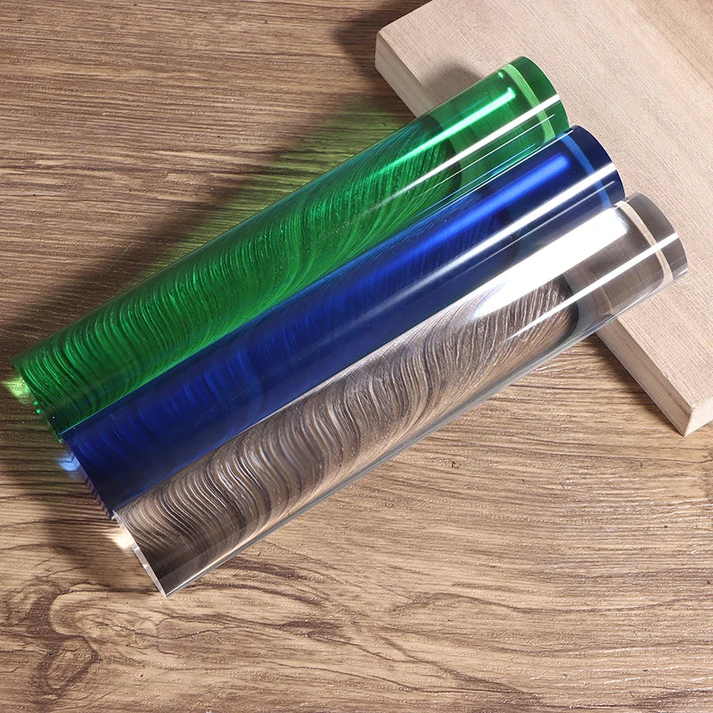 Table Tennis Rubber Roller Stick – Acrylic Paddle Press Tool
