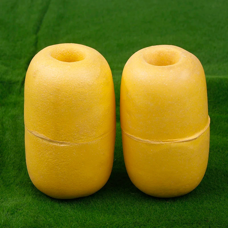 2-Pack Oval Foam Fishing Buoy Float – Crab Pot Marker 7×11cm