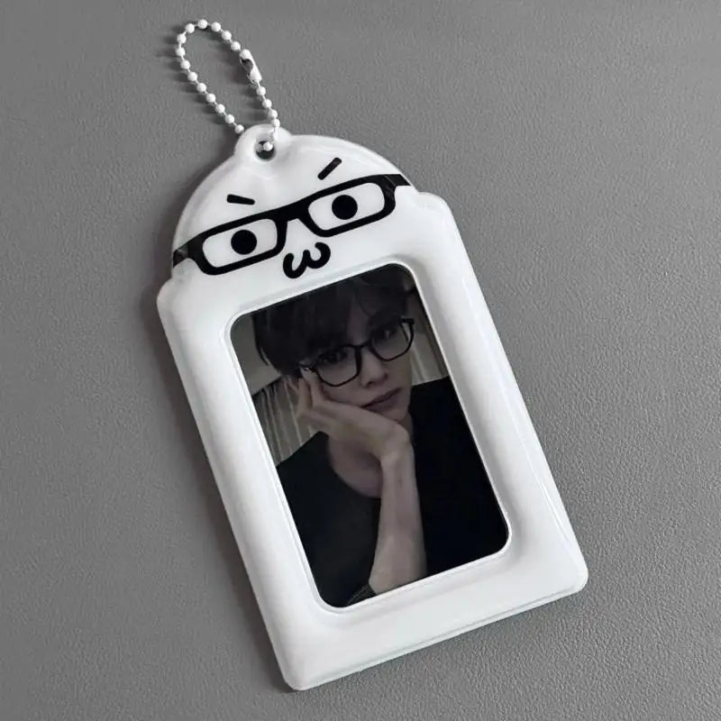 Kpop Photocard Holder with Lanyard – Anti-Scratch PVC Sleeve
