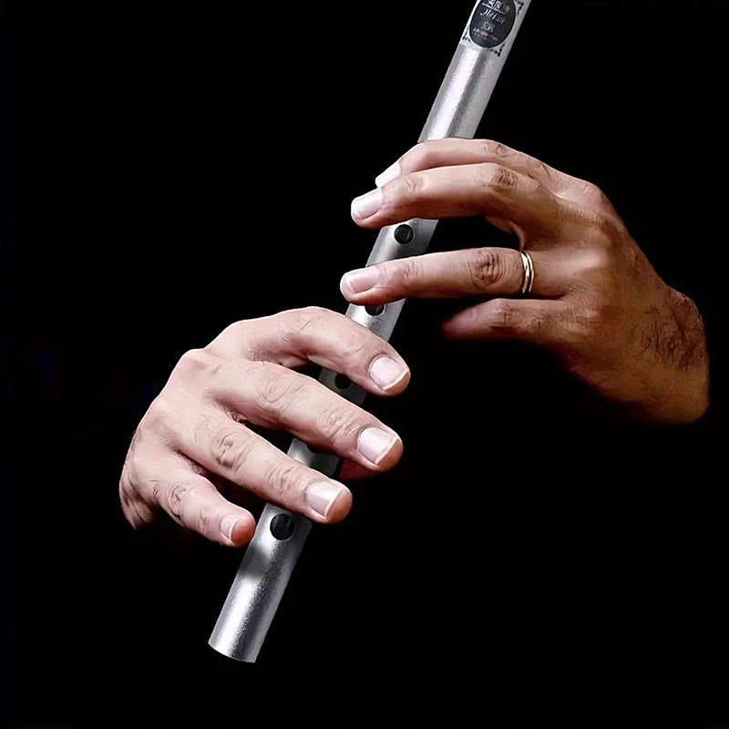 Irish Tin Penny Whistle C/D Key – 6-Hole Folk Flute