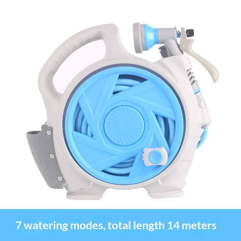 Portable Garden Hose Cart – 15m Hose Storage Organizer