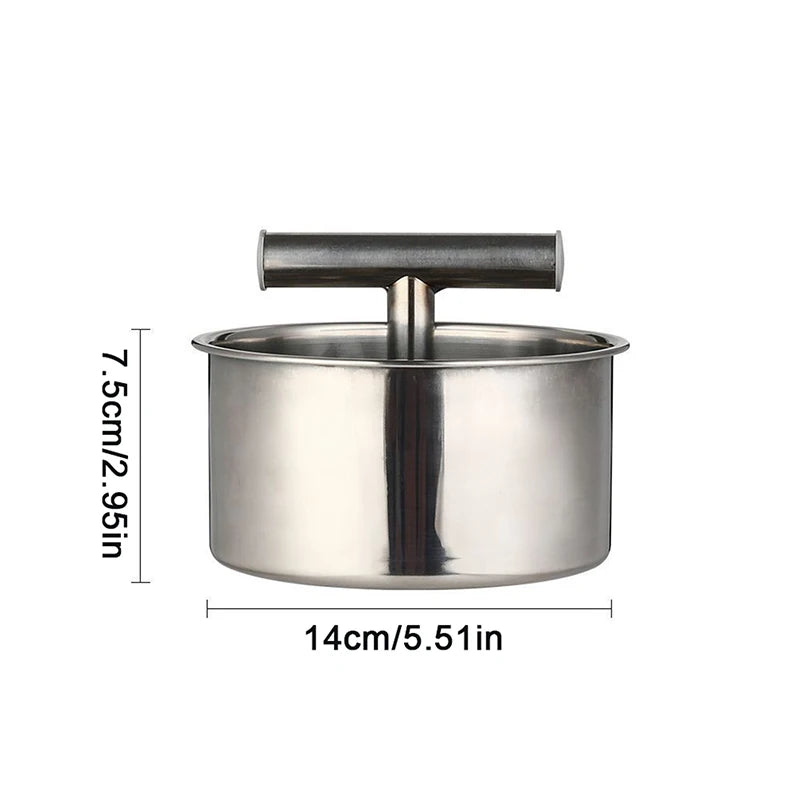 Stainless Steel Meatball Maker Mold – 6 or 12 Hole Manual Press