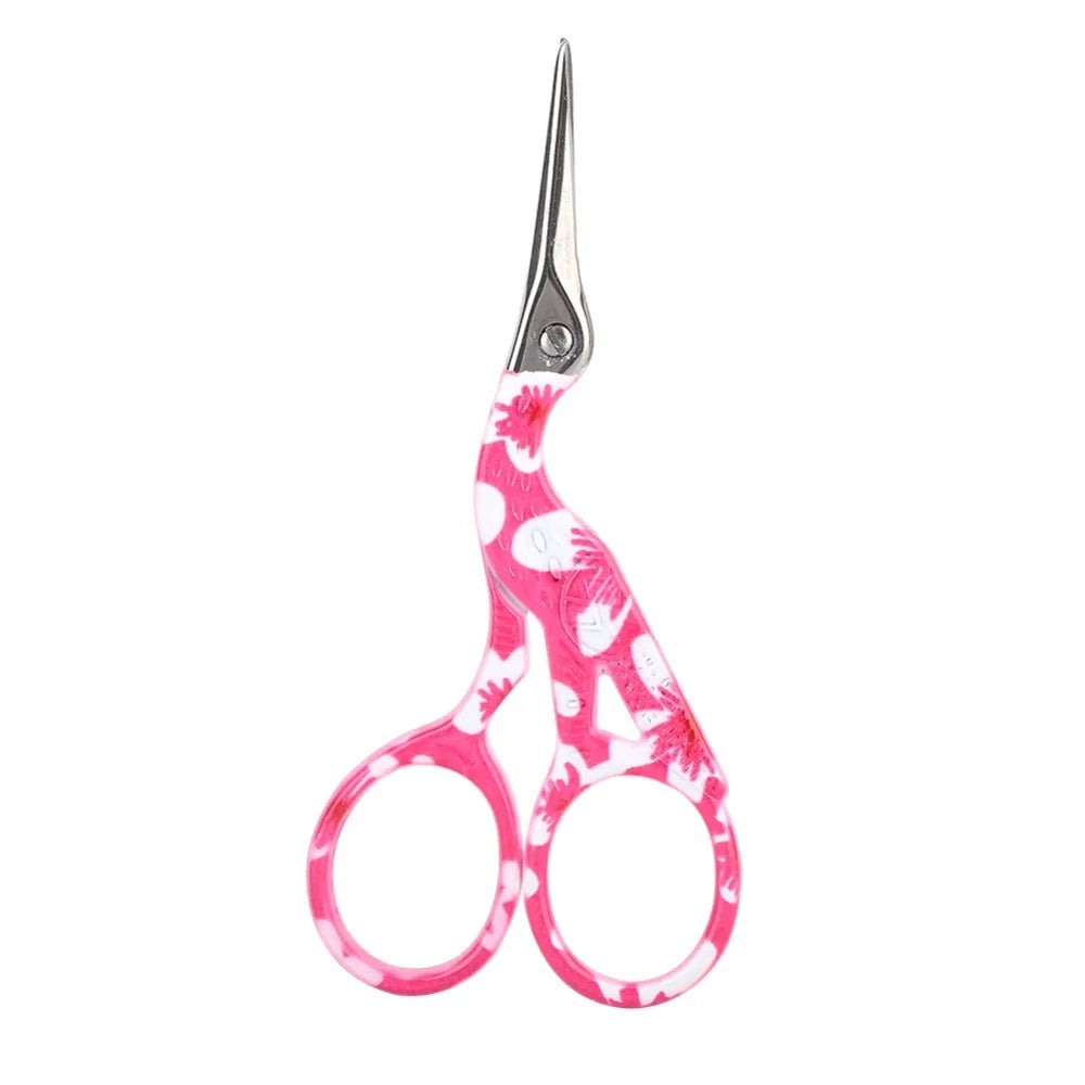 Vintage Floral Stainless Steel Craft Scissors | Sewing & Needlework