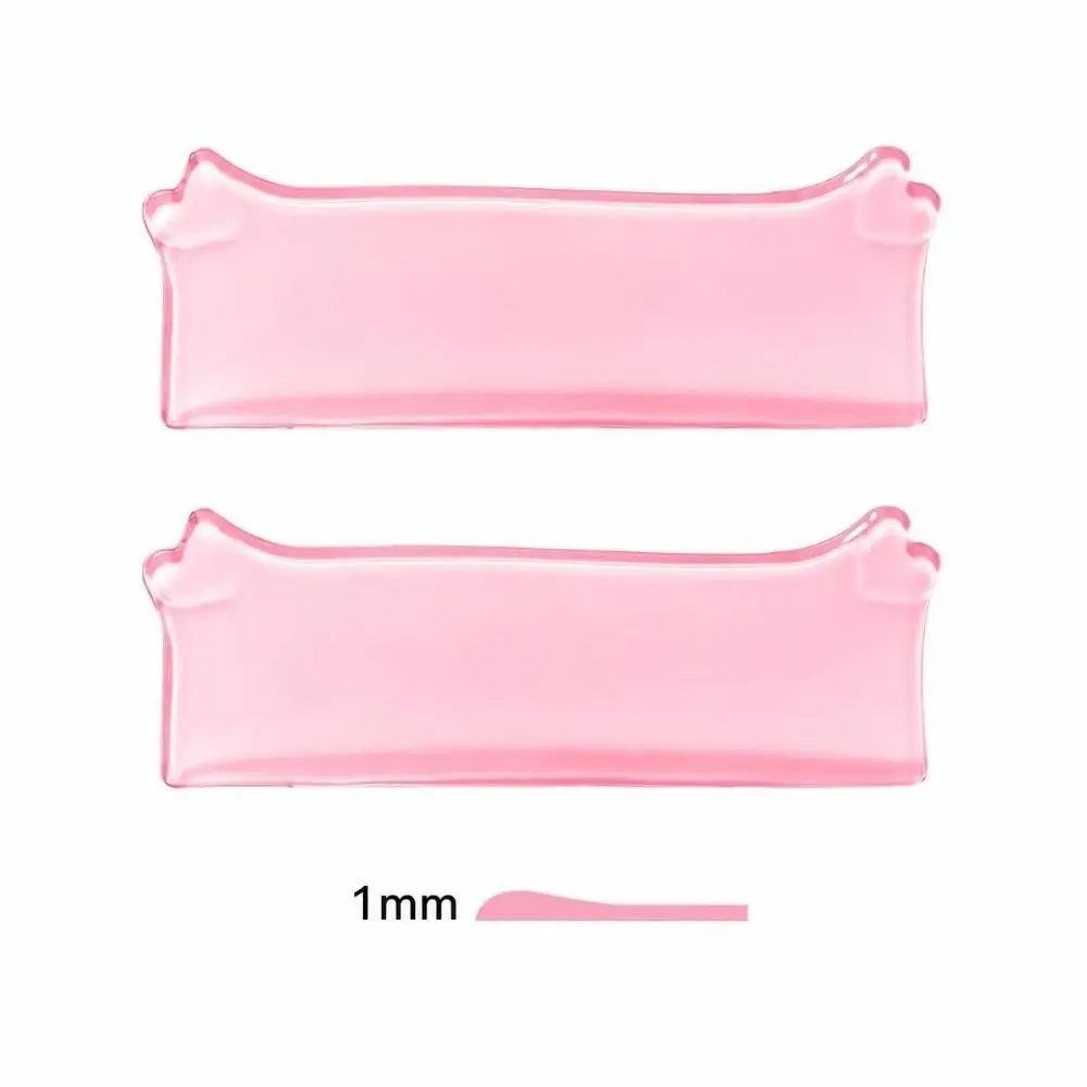 Silicone Heart-Shaped Eyelash Curling Pads – Reusable Lash Lift