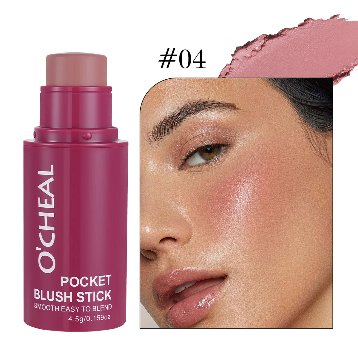 SAMMY Blush Stick – Lips & Cheeks Contour Highlighter