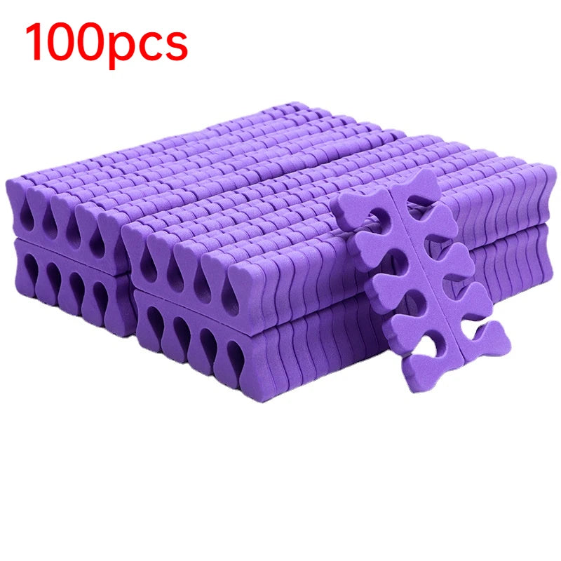 Sponge Toe Separators 100/200 Pack – Pedicure Manicure Tool