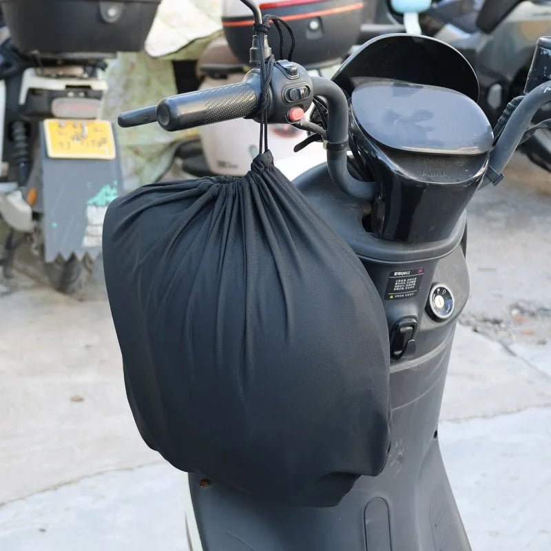 Universal Helmet Storage Bag – Soft Drawstring Cover | All Helmets